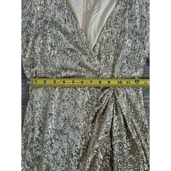 Revolve areas Kylie Mini Dress, Sequined, Concert, Party, Wedding, SZ XS, EUC - Picture 7 of 7